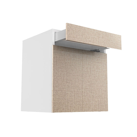RTA - Fabric Grey - Double Door Base Cabinets | 27"W x 34.5"H x 24"D