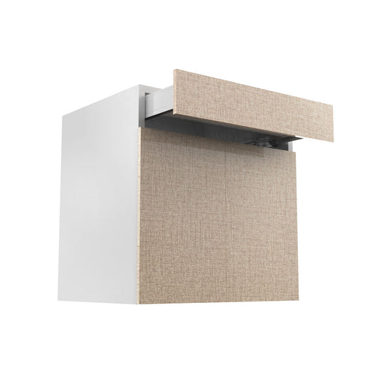 RTA - Fabric Grey - Double Door Vanity Cabinet | 27"W x 34.5"H x 21"D