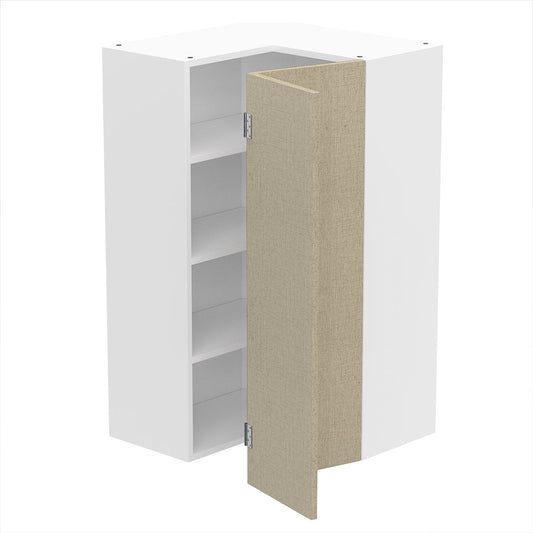 RTA - Fabric Grey - Easy Reach Wall Cabinets | 24"W x 42"H x 12"D