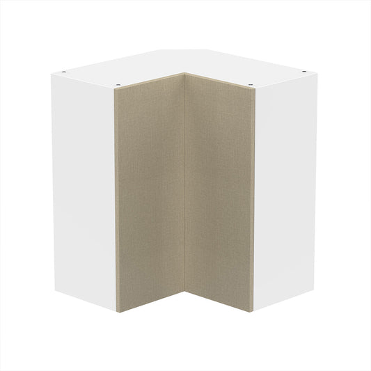 RTA - Fabric Grey - Lazy Susan Base Cabinets | 33"W x 34.5"H x 24"D