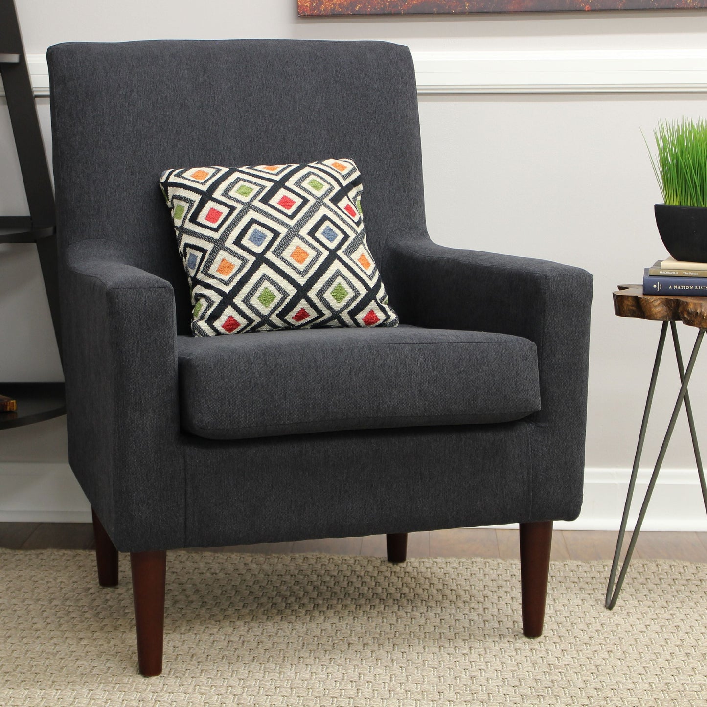 Fox Hill Emma Lounge Chair, Chalkboard