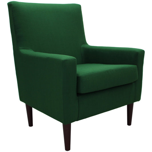 Fox Hill Emma Lounge Chair, Emerald Green