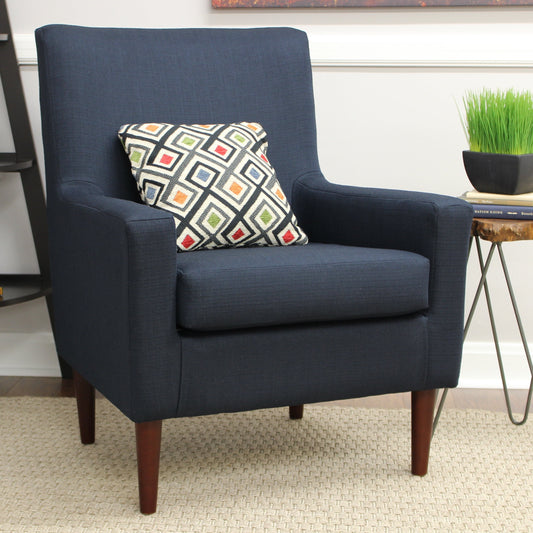 Fox Hill Emma Lounge Chair, Midnight Blue