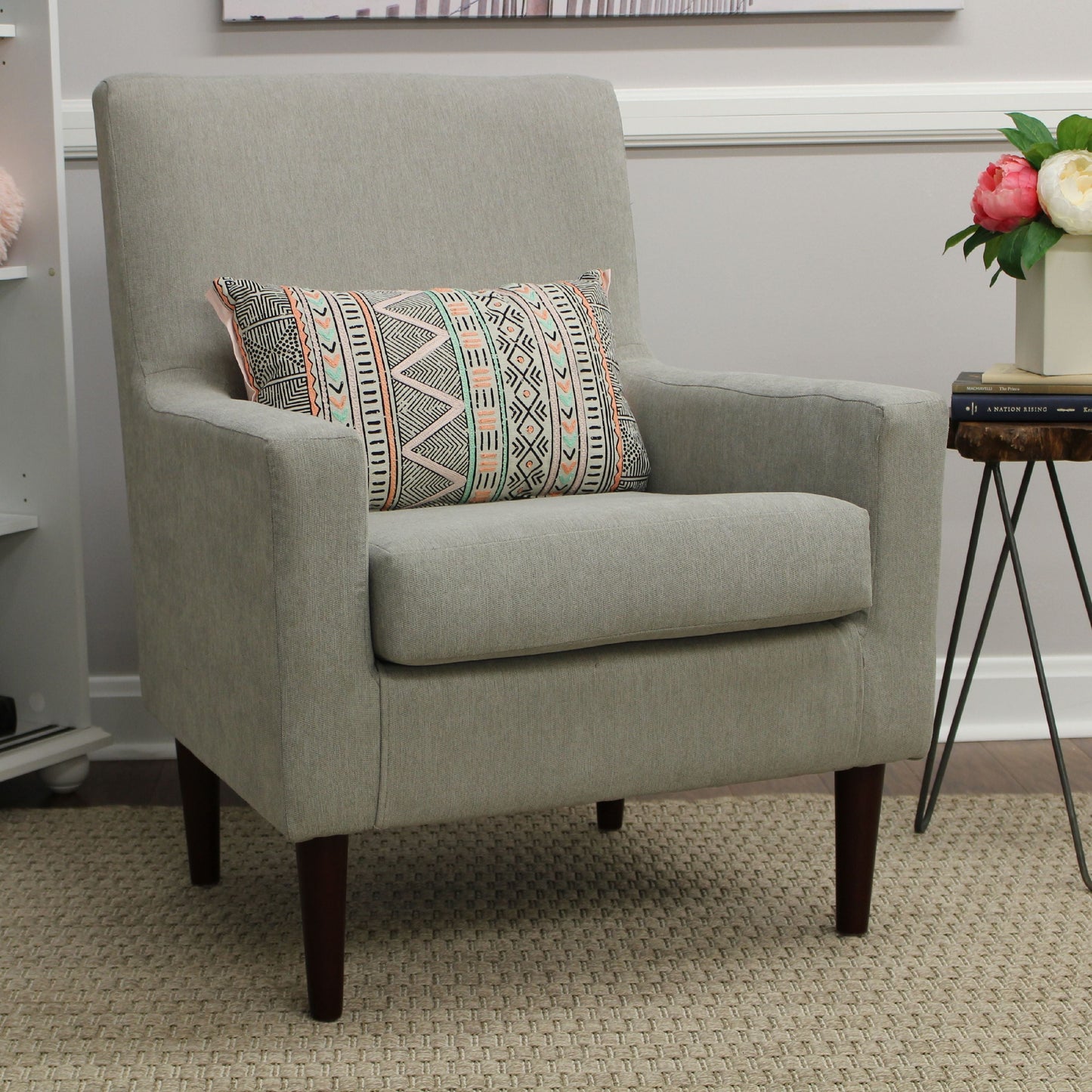 Fox Hill Emma Lounge Chair, Taupe