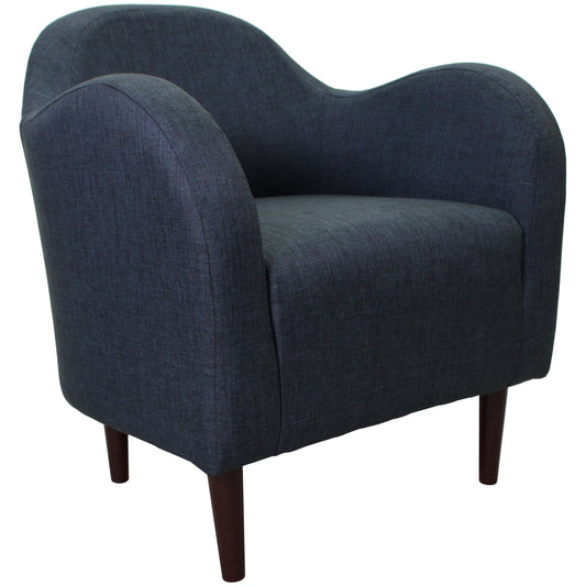 Fox Hill Julian Mid-Century Accent Chair, Multiple Colors