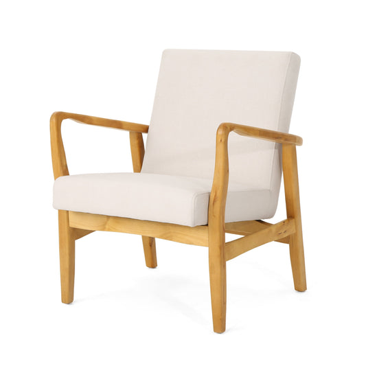 GDF Studio Isaac Club Chair, Ivory