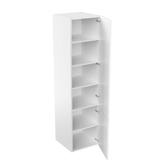 RTA - Glossy White - Single Door Tall Cabinets | 24"W x 96"H x 24"D