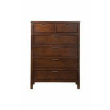 Skyline Decor Carmel 6 Drawer Chest, Cappuccino