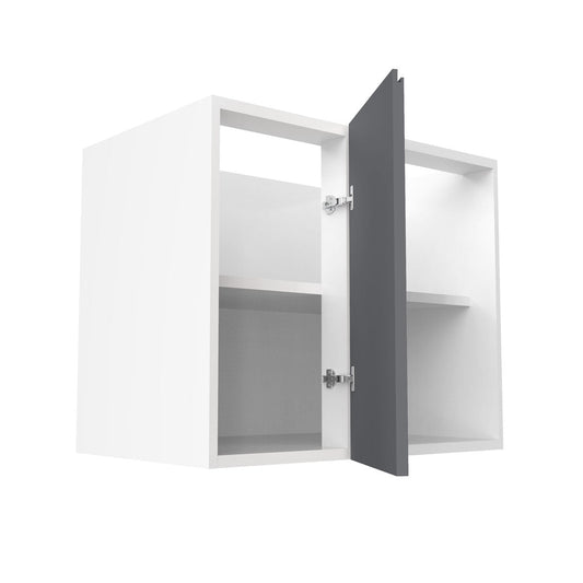 RTA - Lacquer Grey - Blind Base Cabinets | 36"W x 30"H x 23.8"D