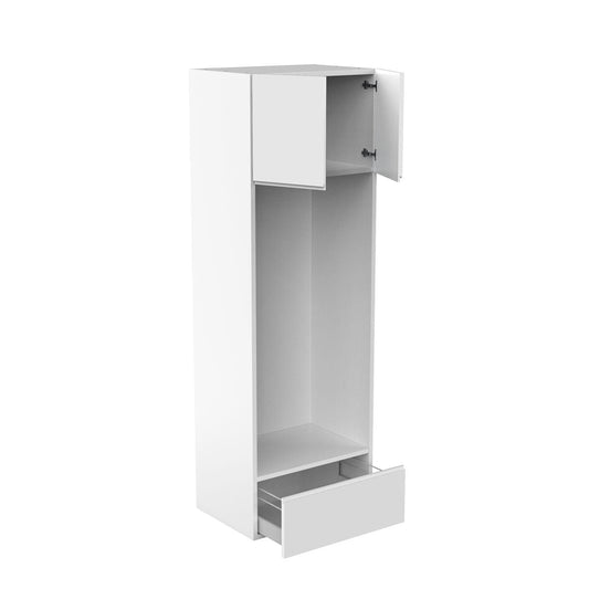 RTA - Lacquer White - Double Oven Tall Cabinets | 30"W x 90"H x 23.8"D