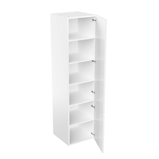 Tall Kitchen Cabinet - RTA - Lacquer White - Single Door | 24"W x 96"H x 23.8"D