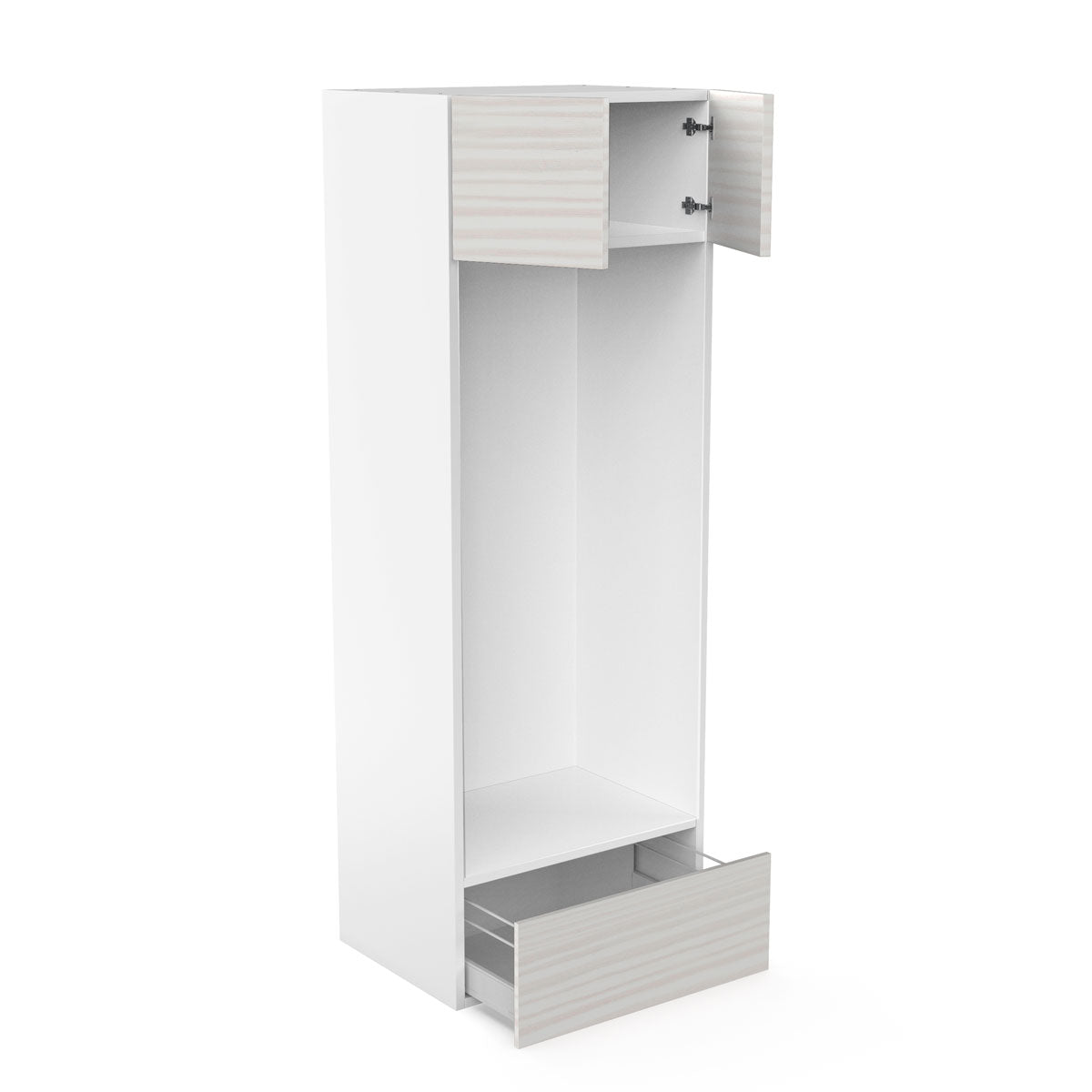 RTA - Pale Pine - Double Oven Tall Cabinets | 30"W x 84"H x 24"D
