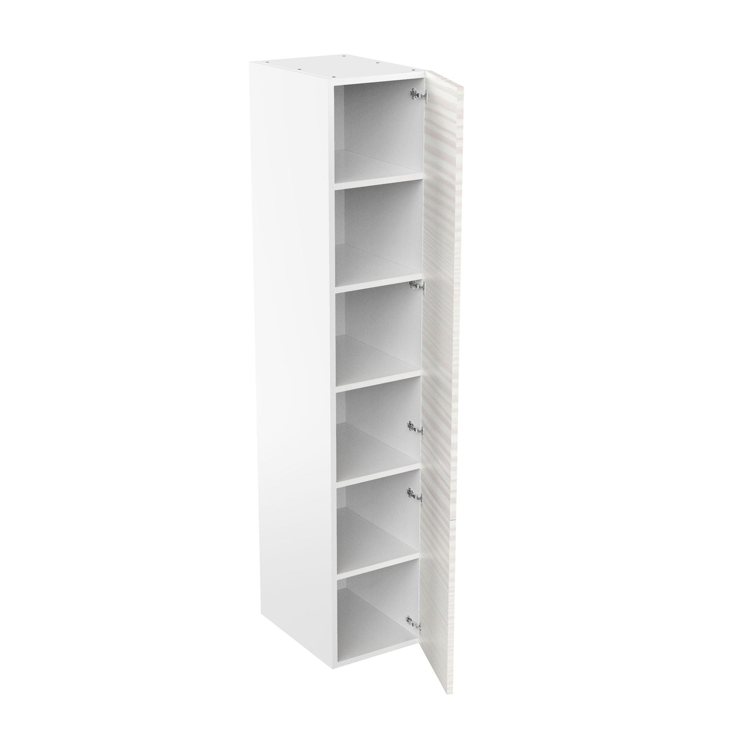 RTA - Pale Pine - Single Door Tall Cabinets | 18"W x 96"H x 24"D