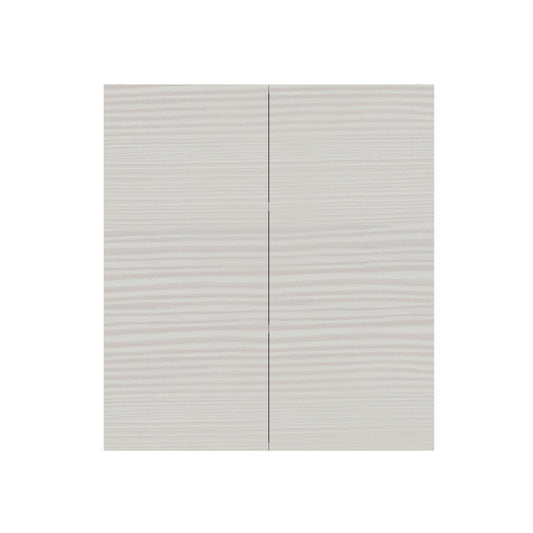 RTA - Pale Pine - Double Door Wall Cabinet | 24"W x 42"H x 12"D