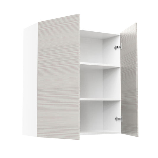 RTA - Pale Pine - Double Door Wall Cabinets | 33"W x 36"H x 12"D