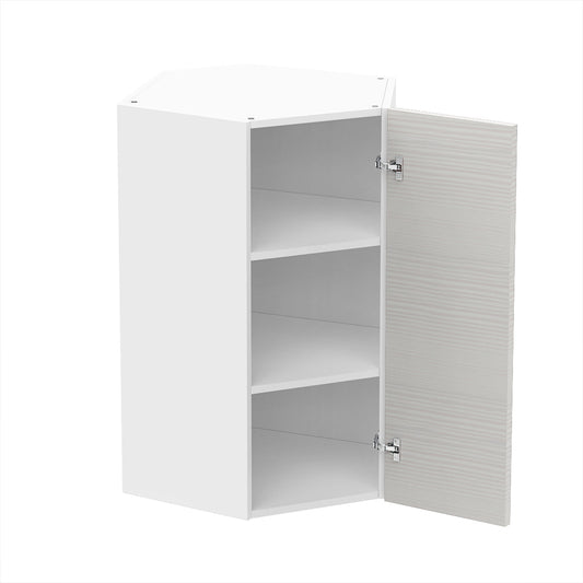 RTA - Pale Pine - Diagonal Wall Cabinets | 24"W x 36"H x 12"D