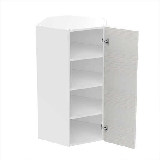 RTA - Pale Pine - Diagonal Wall Cabinets | 24"W x 42"H x 12"D