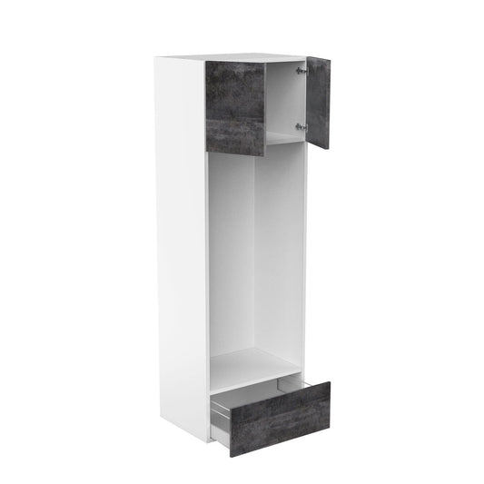 RTA - Rustic Grey - Double Oven Tall Cabinets | 30"W x 90"H x 24"D
