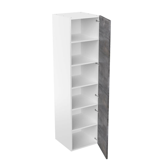 RTA - Rustic Grey - Single Door Tall Cabinets | 24"W x 96"H x 24"D