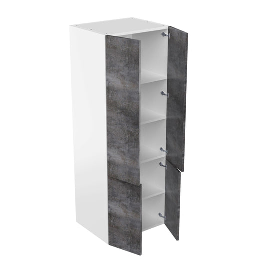 RTA - Rustic Grey - Double Door Tall Cabinet | 24"W x 96"H x 24"D