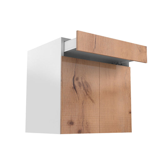 RTA - Rustic Oak - Double Door Vanity Cabinets | 30"W x 34.5"H x 21"D