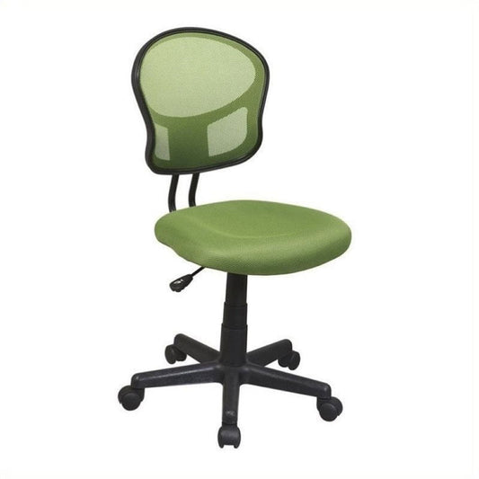 Scranton & Co Mesh Task Office Chair in Green