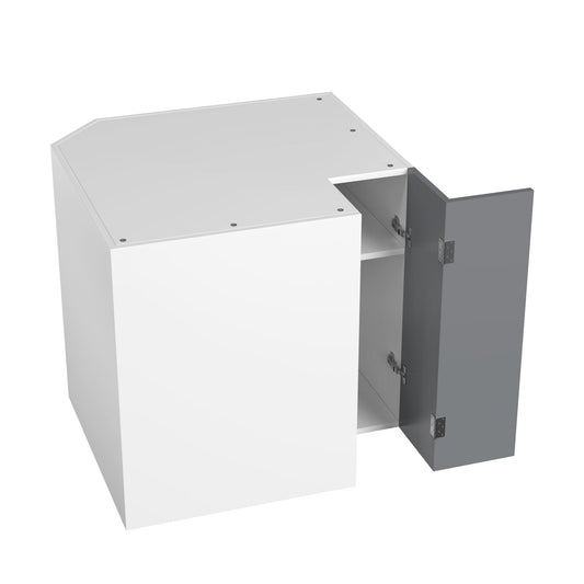 RTA - Grey Shaker - Easy Reach Base Cabinets | 36"W x 30"H x 23.8"D
