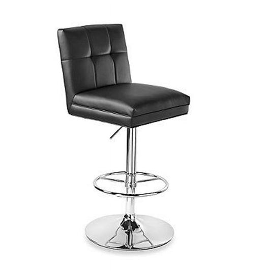 Sloan Adjustable Swivel Stool, Black