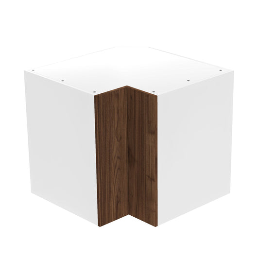 RTA - Walnut - Lazy Susan Base Cabinets | 33"W x 34.5"H x 24"D