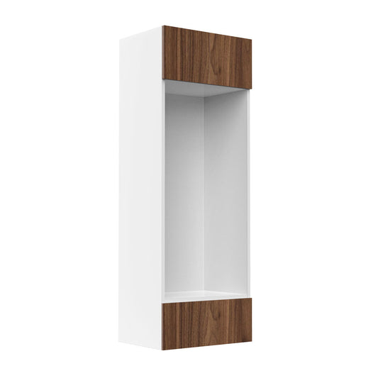 RTA - Walnut - Double Oven Tall Cabinets | 30"W x 84"H x 24"D