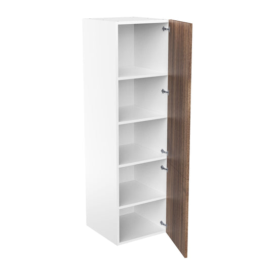 RTA Walnut Cabinet - Single Door Tall Cabinets | 24"W x 84"H x 24"D