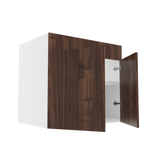RTA - Walnut - Sink Base Cabinets | 33"W x 34.5"H x 24"D