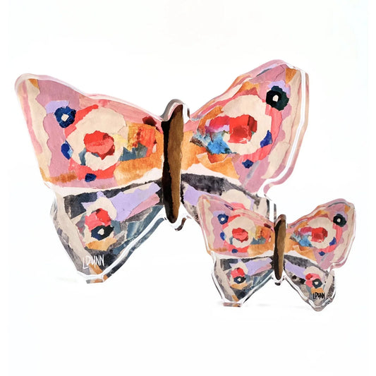 Acrylic Butterfly - Lavender Haze