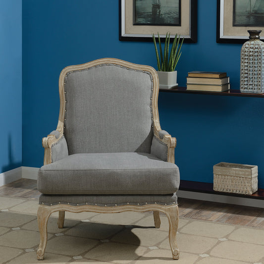 Artesia Arm Chair In Midtown Slate