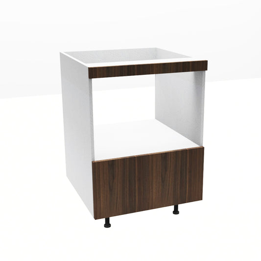 RTA - Walnut - Microwave Base Cabinets | 24"W x 34.5"H x 24"D