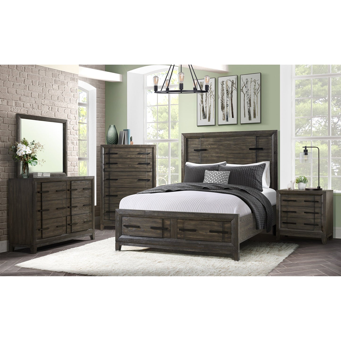 Calvin Dresser Dark Grey