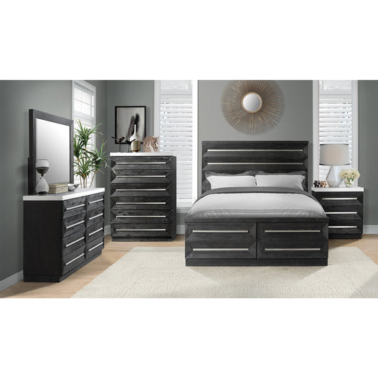 Capri Dresser W/White Quartz Top