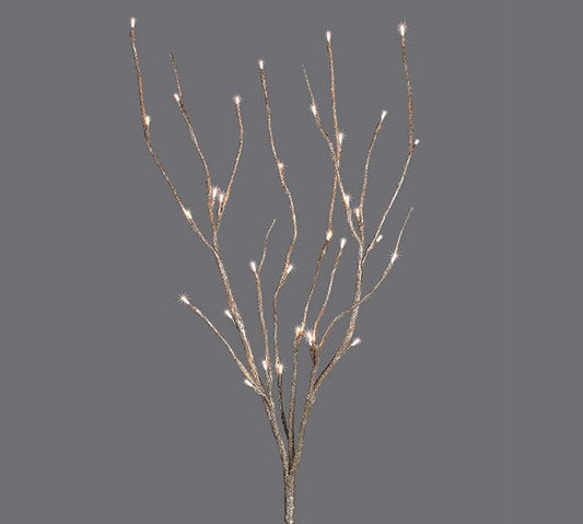 Champagne Glitter Tree Branch