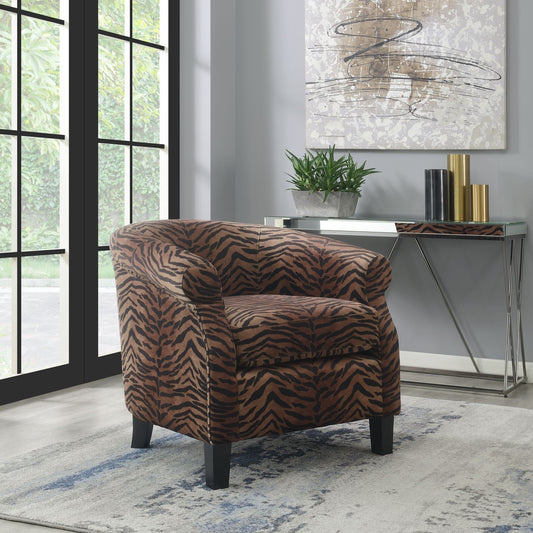 Channing Chair in Morgan Le Tigre Toffee