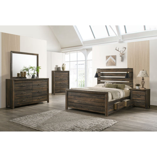 Dallas Dresser Rustic Brown