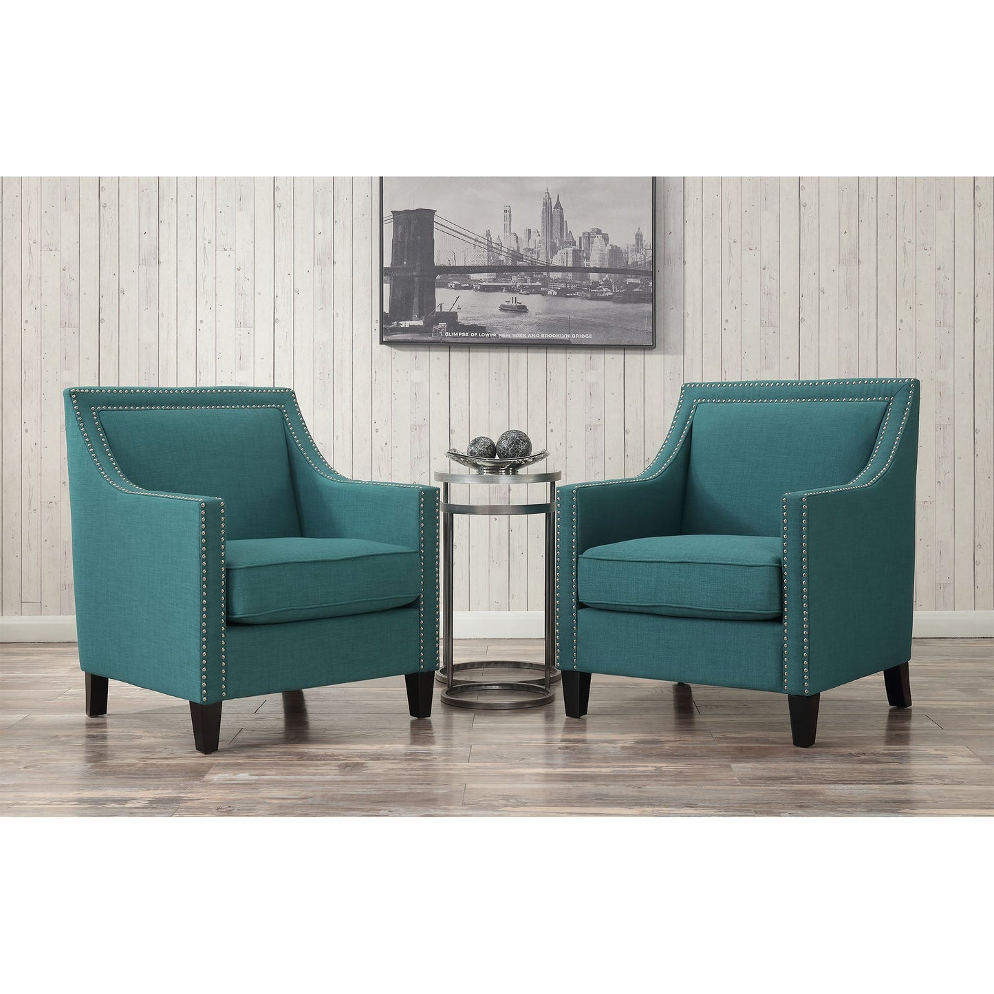 Erica Chair In Heirloom Teal (2 Pcs per Carton) UPC: 191607726407