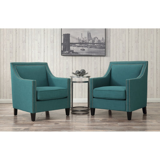 Erica Chair In Heirloom Teal (2 Pcs per Carton) UPC: 191607726407