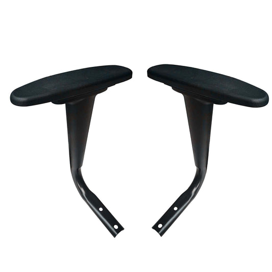2 Pieces Chair Armrest Pair Replacement, Armrest Pair, Reusable Office Swivel Chair Armrest, Lifting for Gaming Chair PP Surface