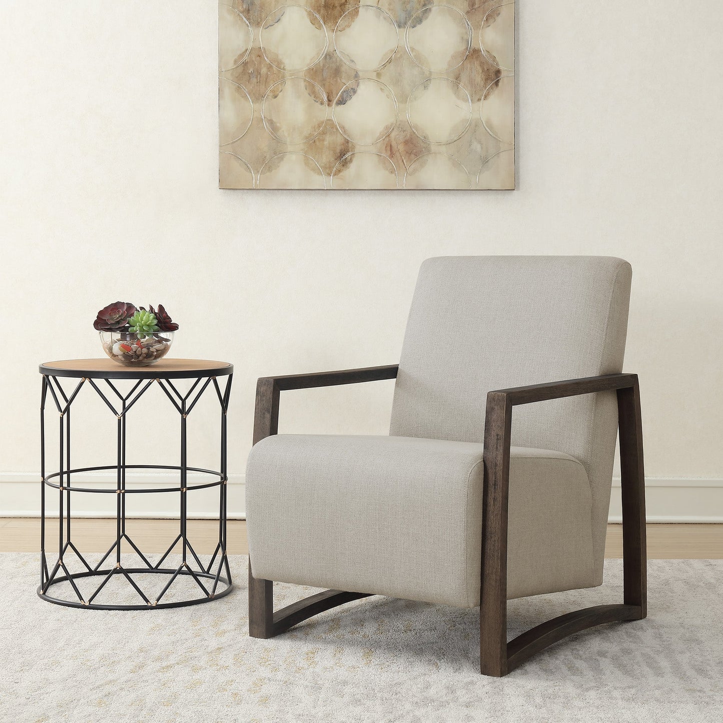 Furman Chair In Valencia Linen