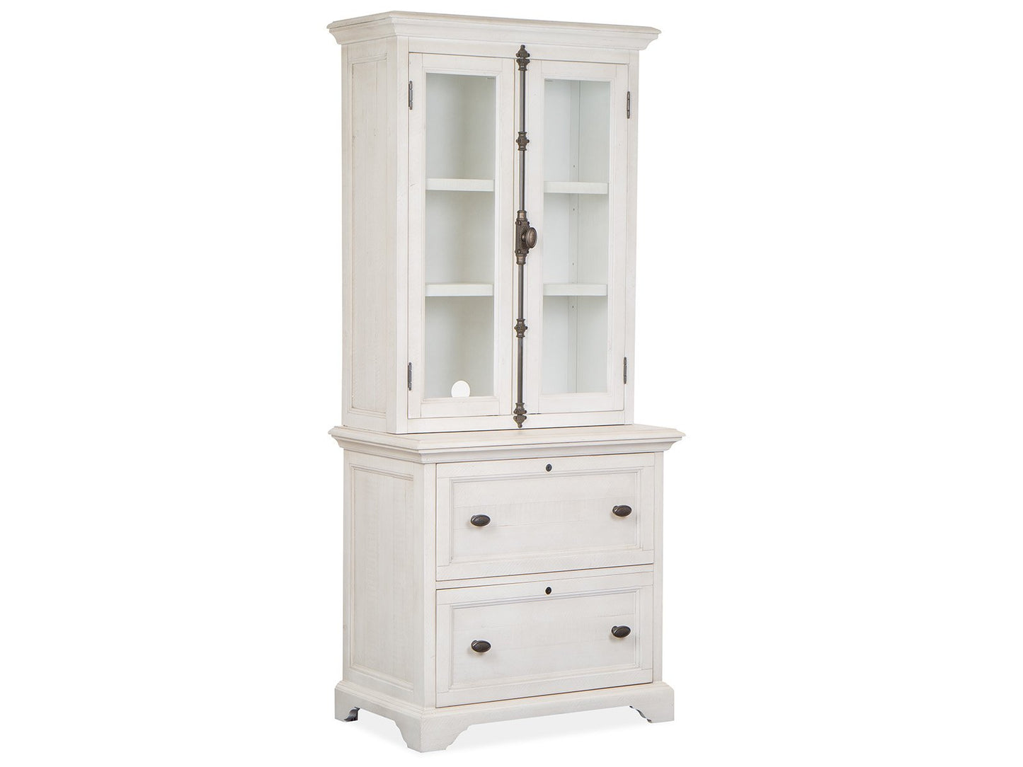 Ellis Wood Lateral File with Hutch