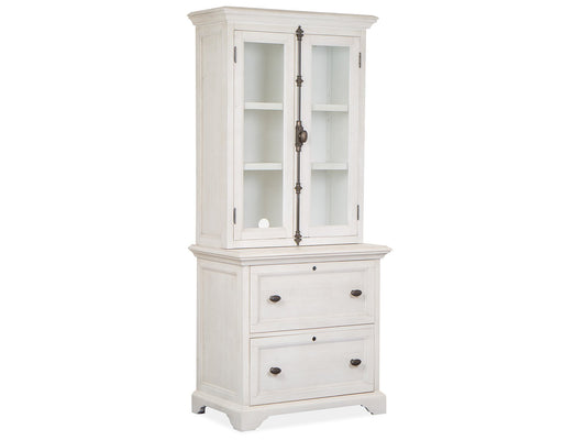 Ellis Wood Lateral File with Hutch