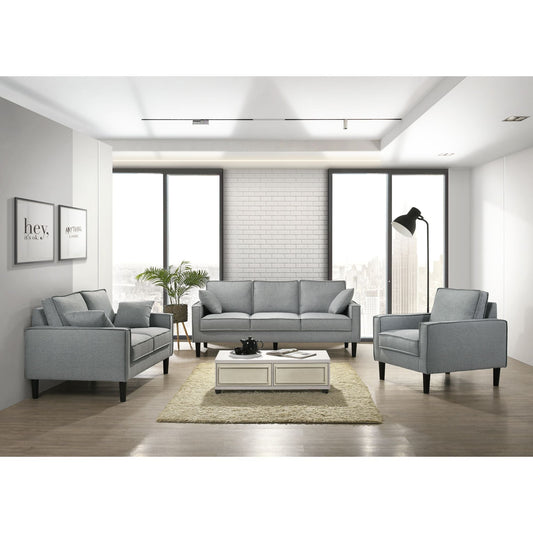Rene Chair In Sky Steel
