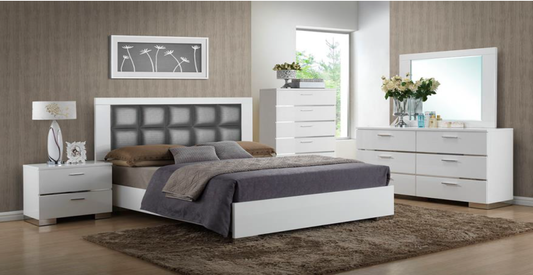 Salerno 6-Drawer Dresser in Light