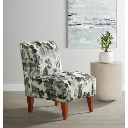 Scarlett Slipper Chair in Mirabelle Lapis