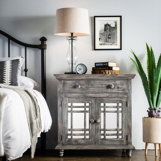 Sergio - Accent Chest (Silver)